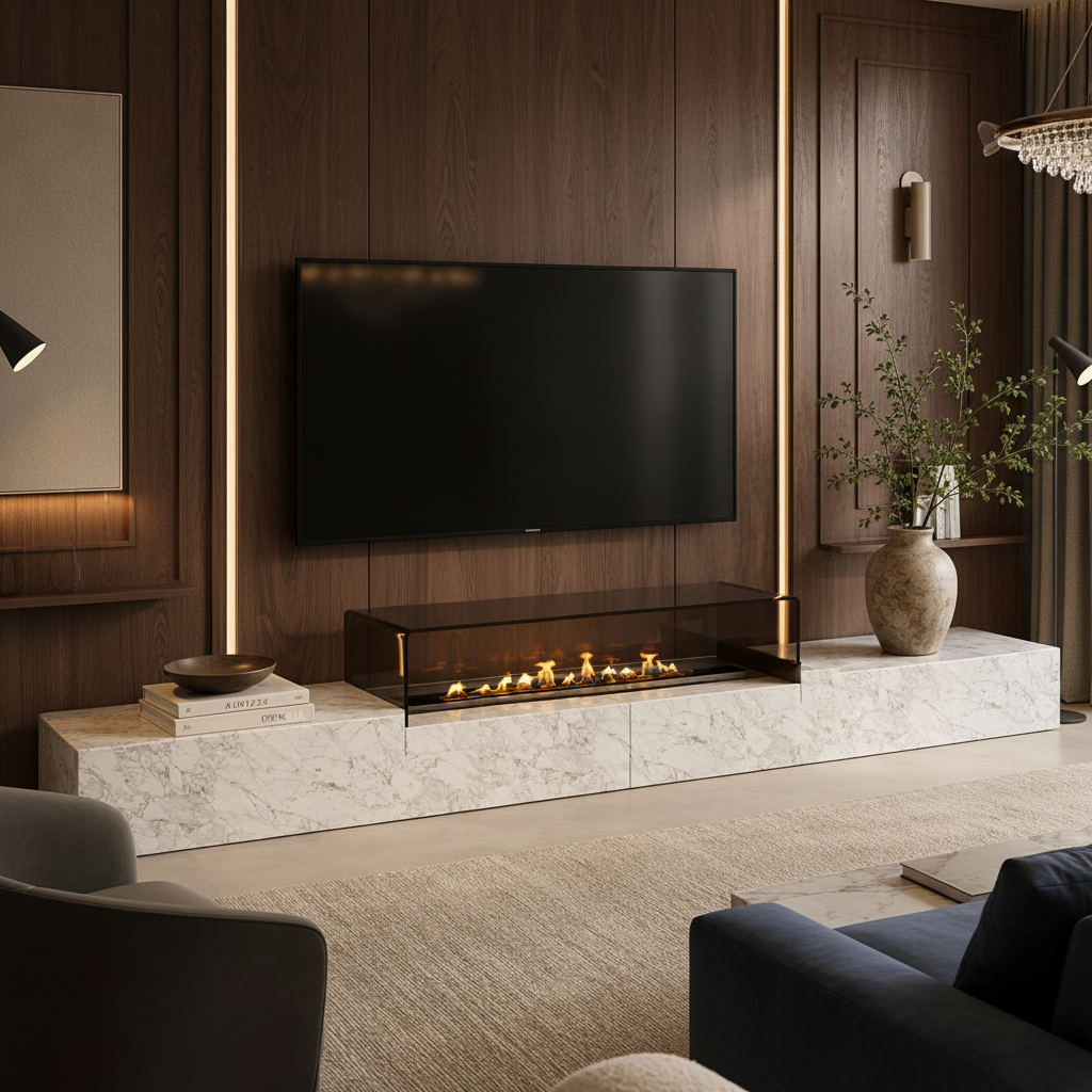 Corston Marble TV Unit