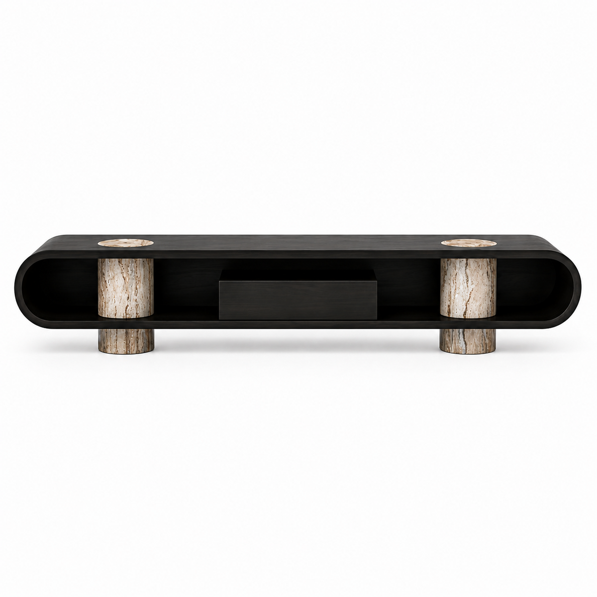 Bellingham Marble & Wood TV Unit