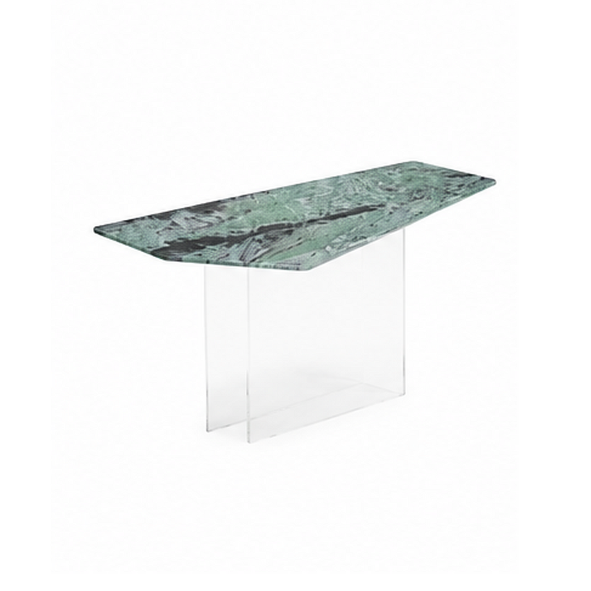 Walden Green Marble Console Table