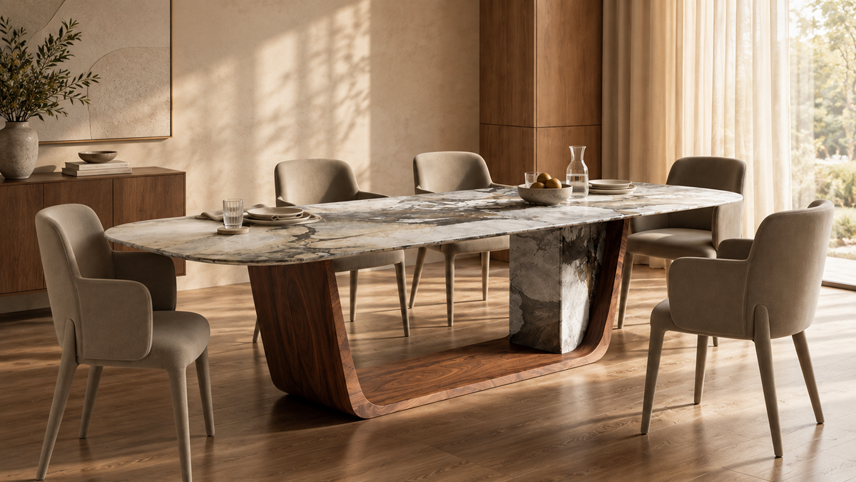 How to Care for a Marble Dining Table