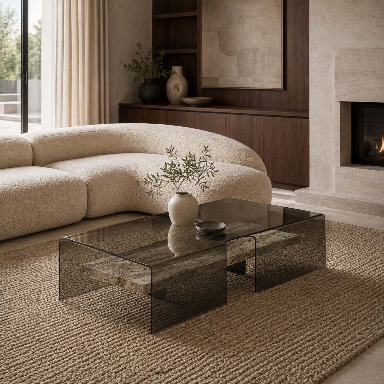Elmsworth Marble Coffee Table