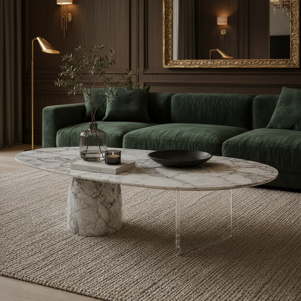 Oakhurst Marble Coffee Table