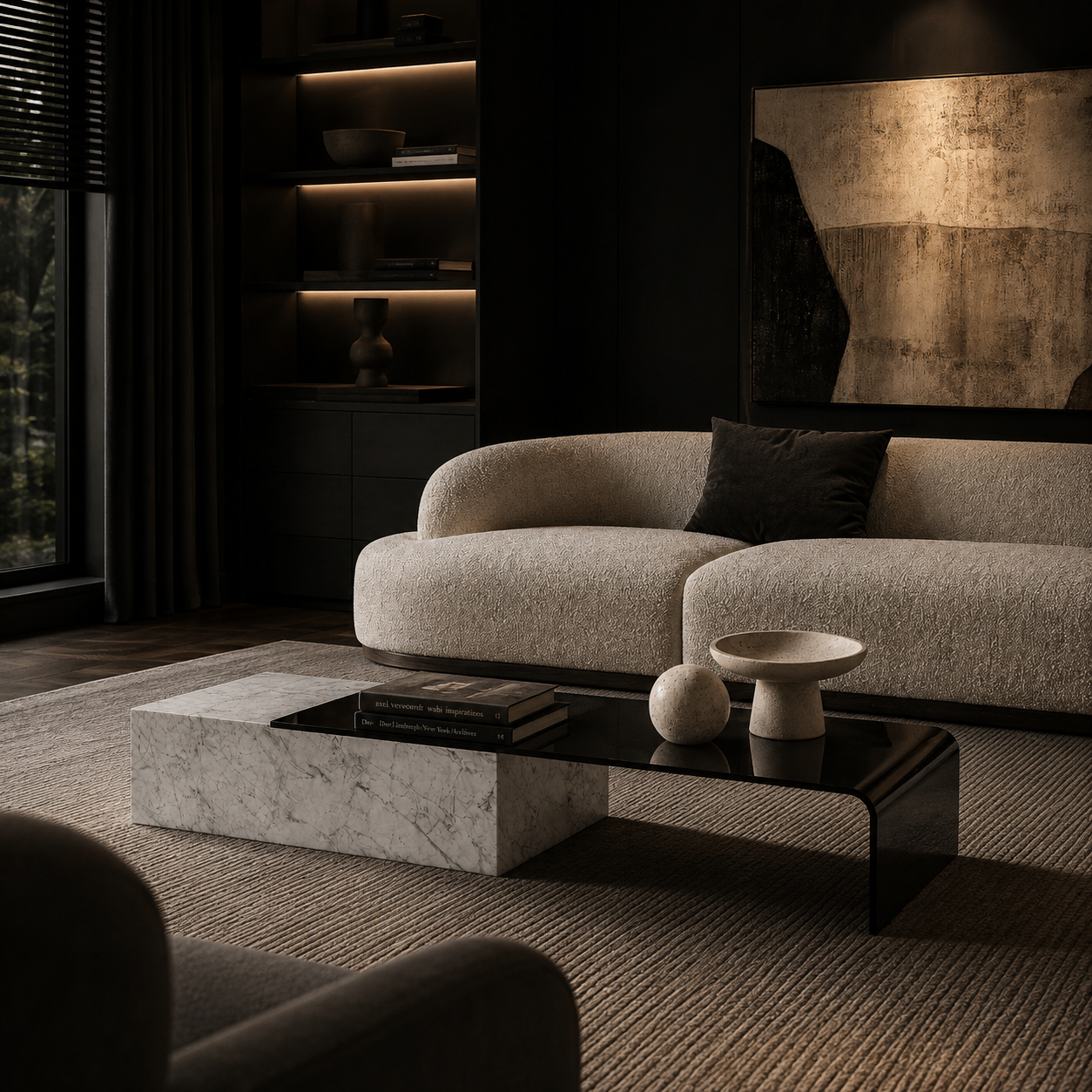 Corston Marble Coffee Table
