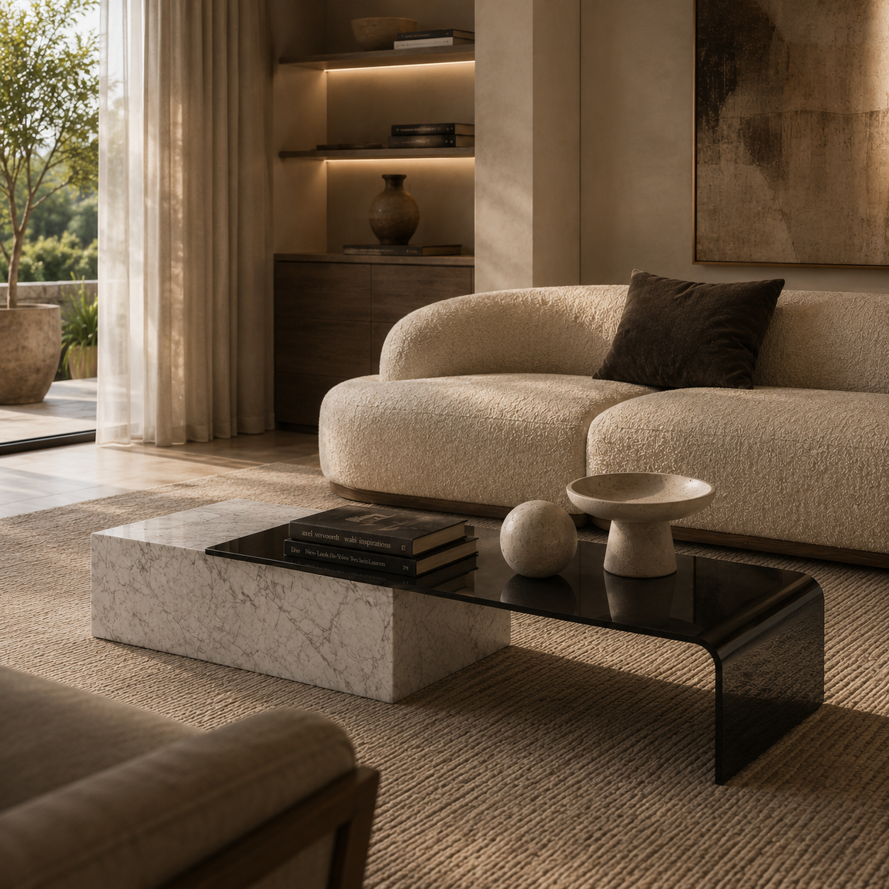 Corston Marble Coffee Table