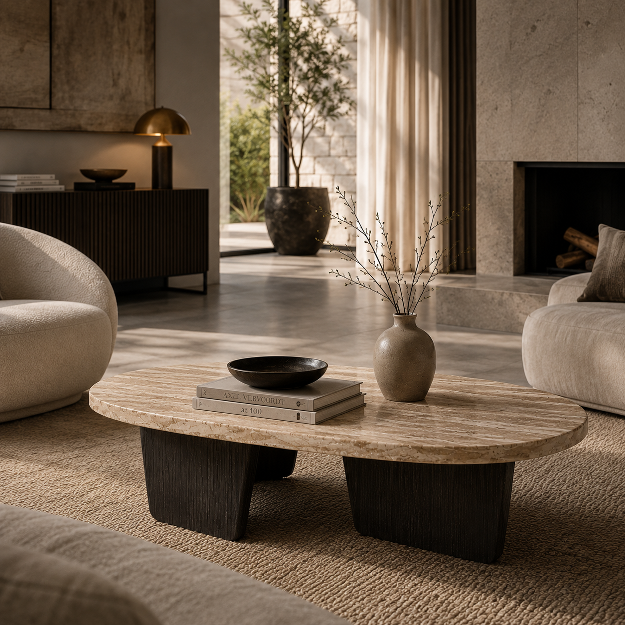 Somerley Marble Coffee Table