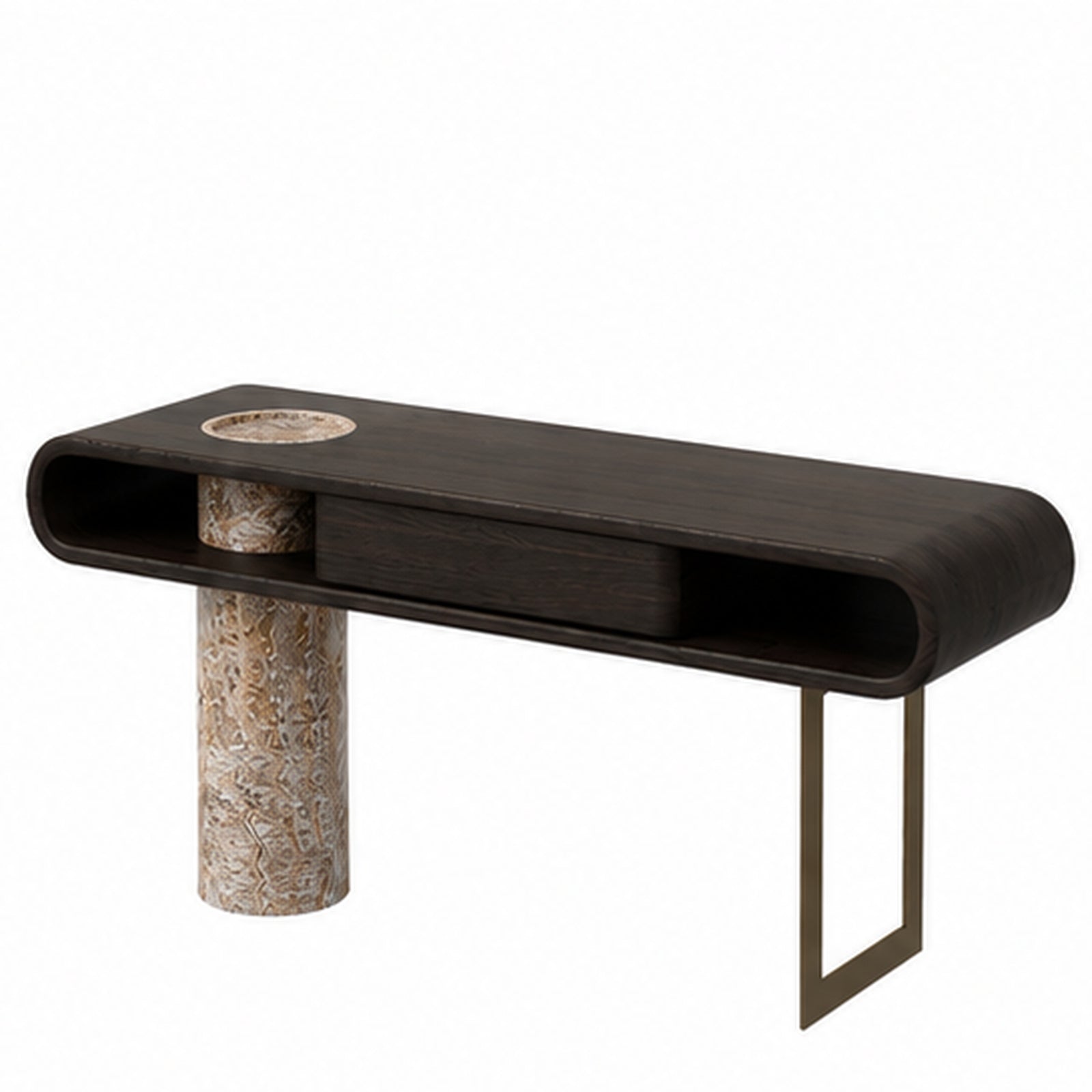 Bellingham Marble & Wood Dressing Table