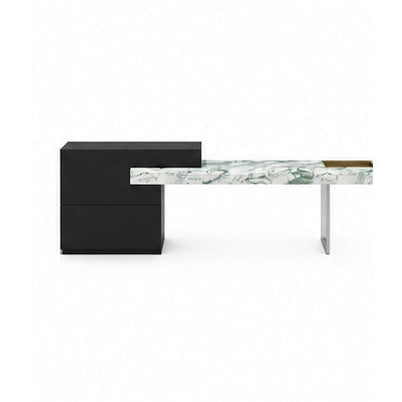 Kingswell Marble & Wood TV Unit