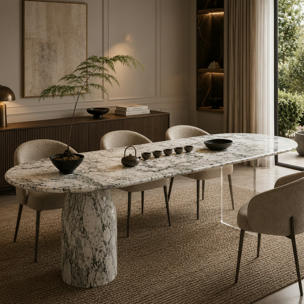 Loxley Marble Dining Table