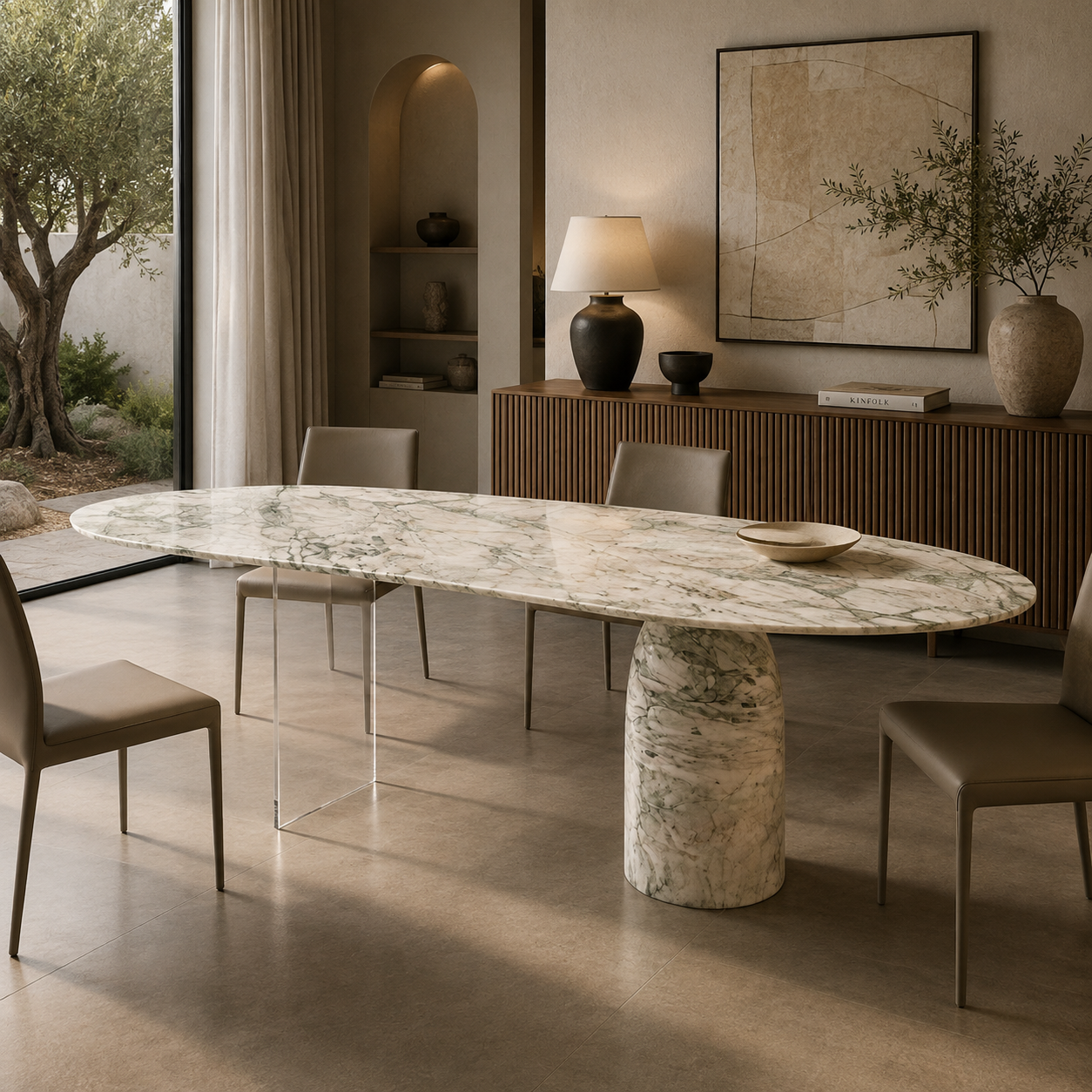 Oakhurst Marble Dining Table