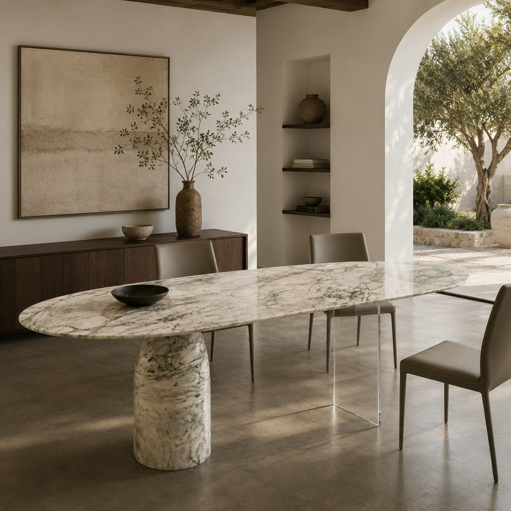 Oakhurst Marble Dining Table