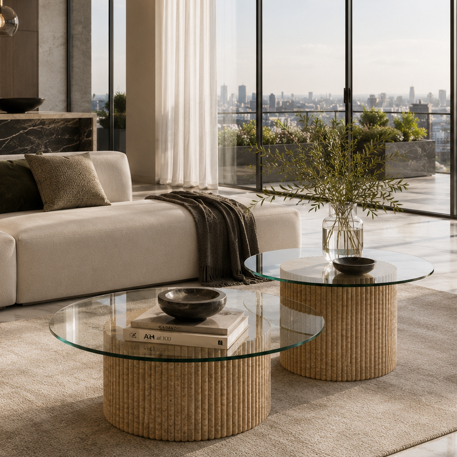Penrose Marble Coffee Table