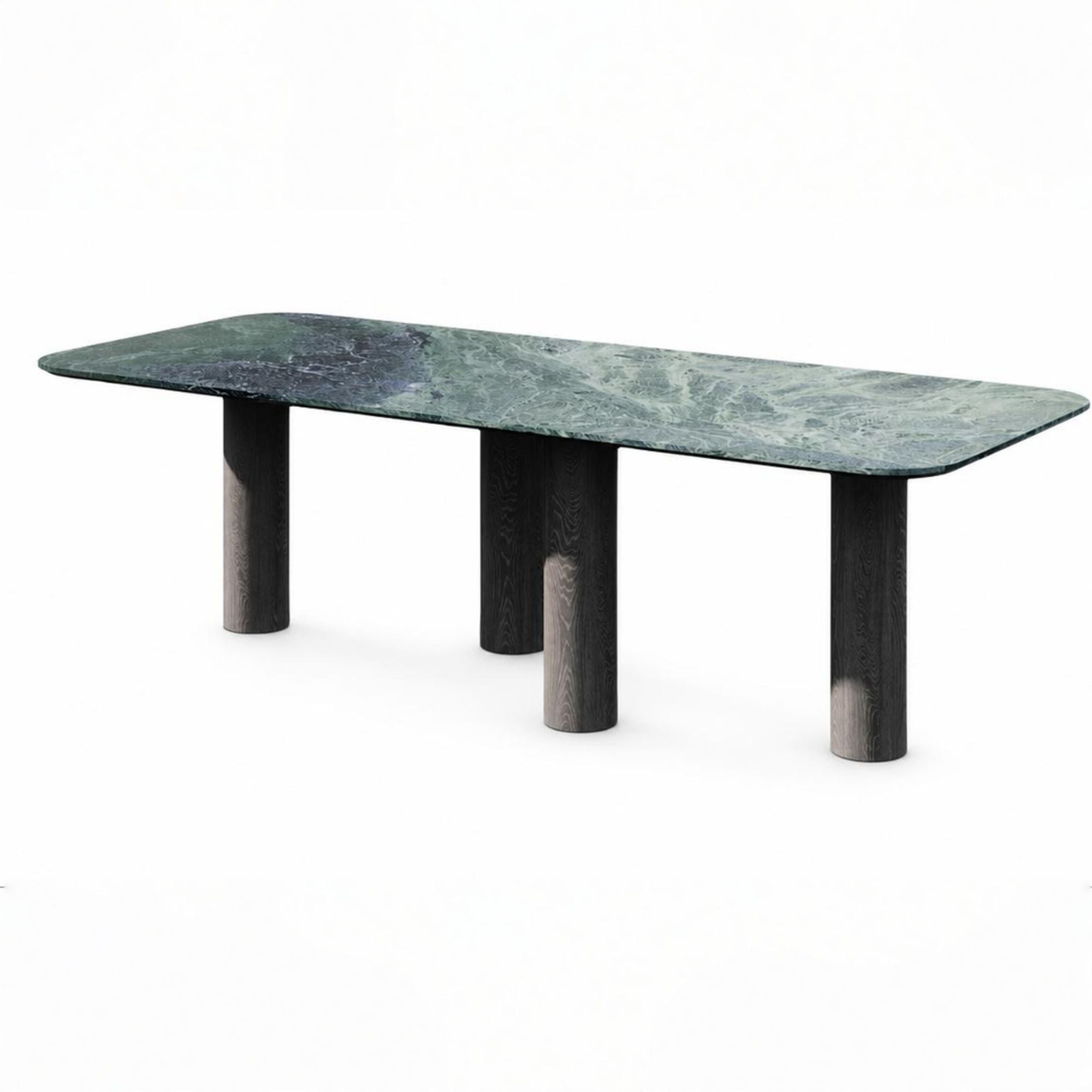 Henley Marble & Wood Dining Table