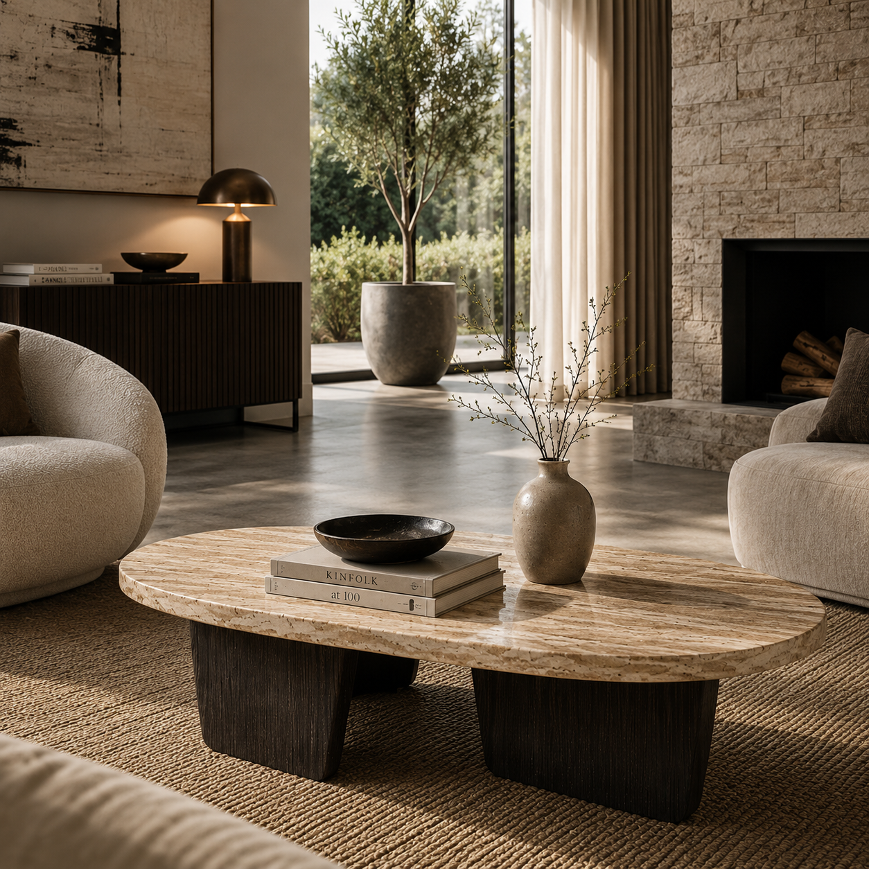 Somerley Marble Coffee Table