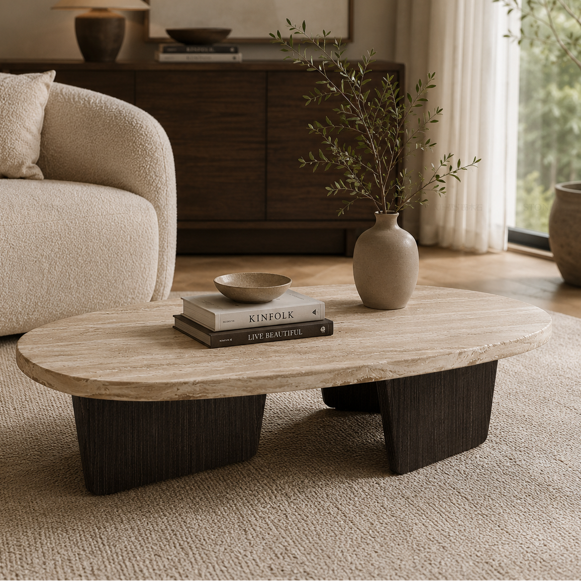 Somerley Marble Coffee Table