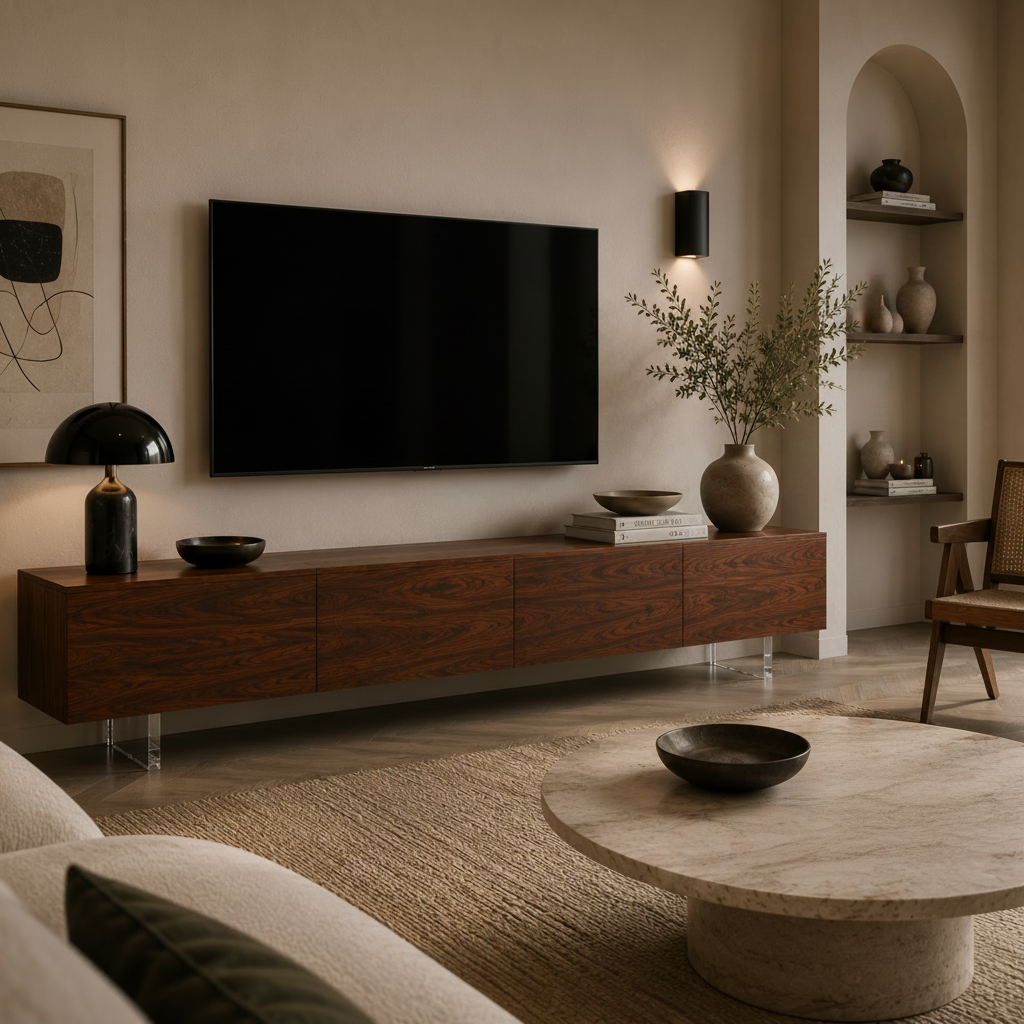 Yarwood Wood TV Unit